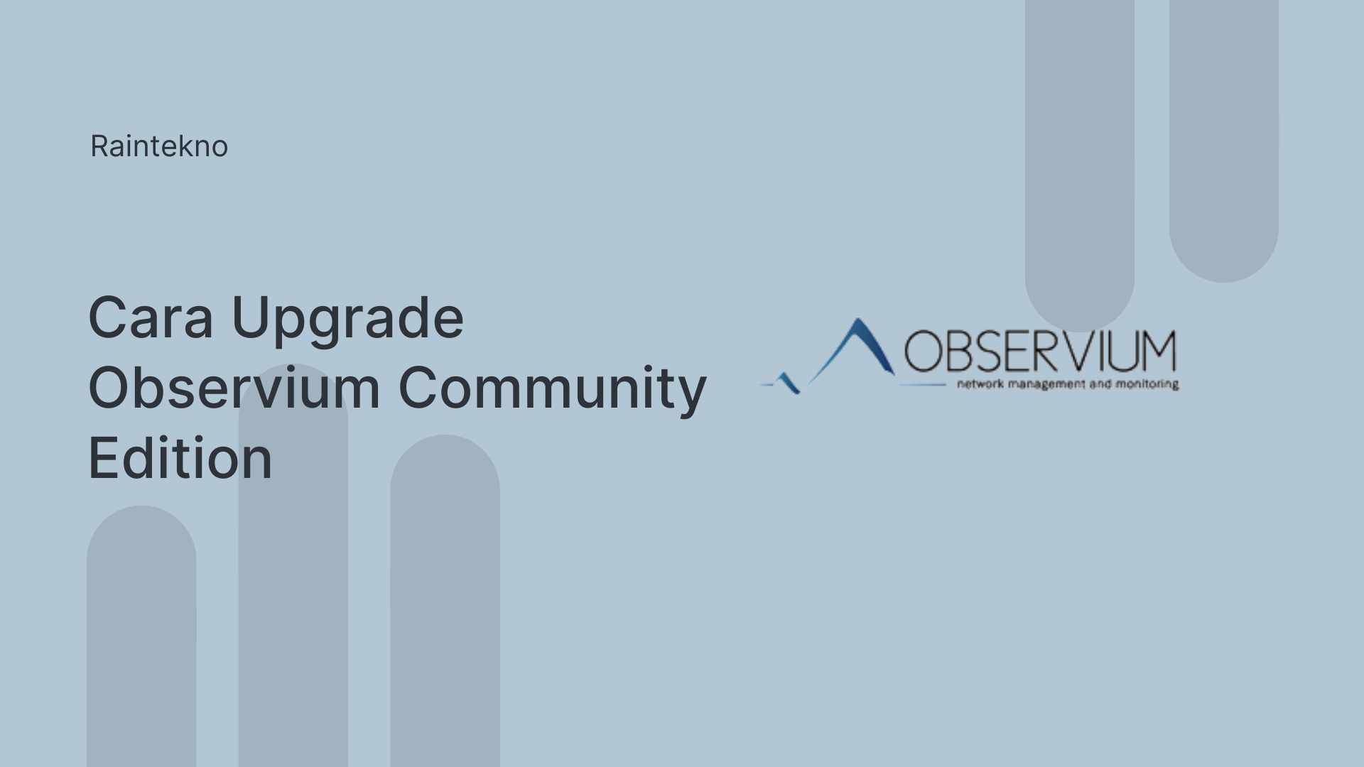 Cara Upgrade Observium Community Edition